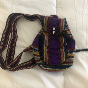 BNWOT made in Guadalajara drawstring backpack